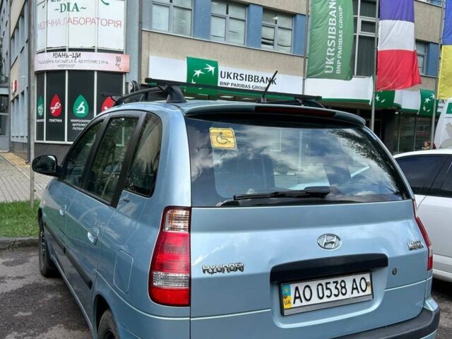 Синий Хендай Матрикс, объемом двигателя 1.6 л и пробегом 176 тыс. км за 5000 $, фото 3 на Automoto.ua