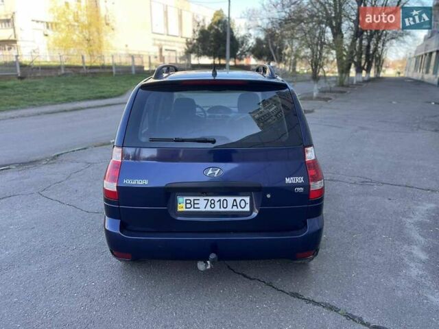 Синий Хендай Матрикс, объемом двигателя 1.49 л и пробегом 166 тыс. км за 5800 $, фото 10 на Automoto.ua