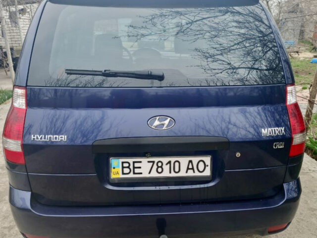 Синий Хендай Матрикс, объемом двигателя 1.5 л и пробегом 166 тыс. км за 4900 $, фото 4 на Automoto.ua