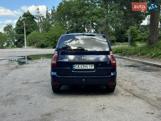 Синий Хендай Матрикс, объемом двигателя 1.49 л и пробегом 253 тыс. км за 4900 $, фото 3 на Automoto.ua