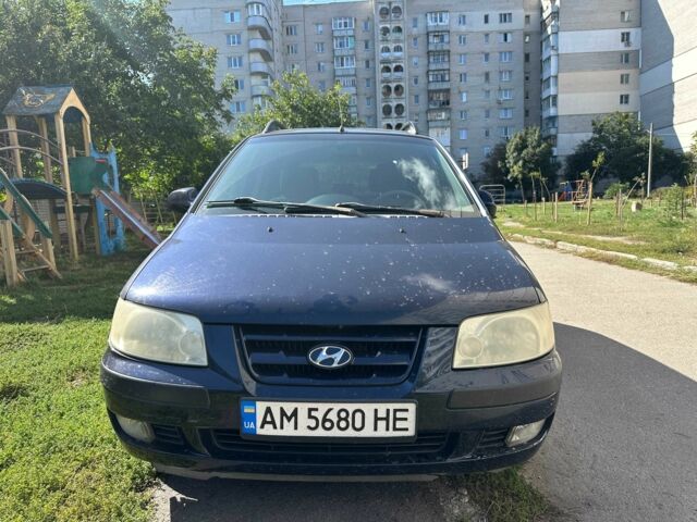 Синий Хендай Матрикс, объемом двигателя 1.6 л и пробегом 200 тыс. км за 3005 $, фото 12 на Automoto.ua