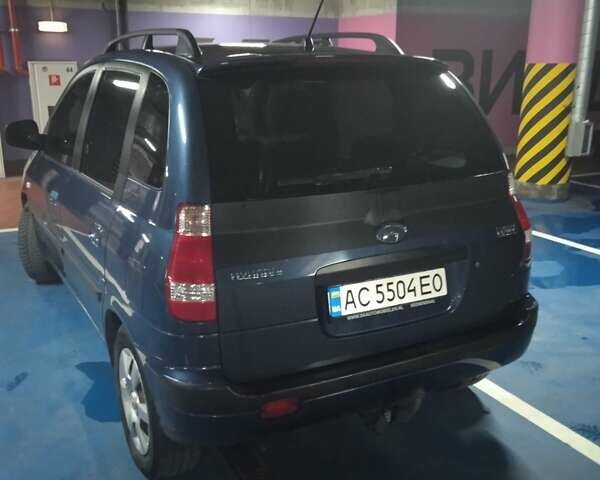 Синий Хендай Матрикс, объемом двигателя 1.6 л и пробегом 196 тыс. км за 3900 $, фото 6 на Automoto.ua