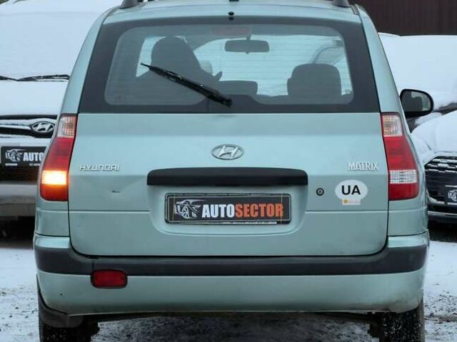 Зеленый Хендай Матрикс, объемом двигателя 1.6 л и пробегом 88 тыс. км за 4000 $, фото 8 на Automoto.ua