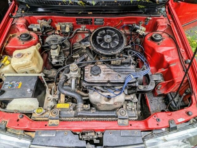 Красный Хендай Пони, объемом двигателя 1.3 л и пробегом 339 тыс. км за 800 $, фото 4 на Automoto.ua