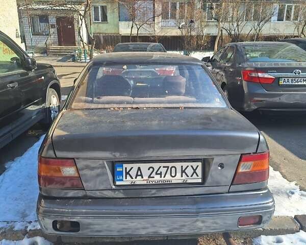 Сірий Хендай Поні, об'ємом двигуна 1.5 л та пробігом 200 тис. км за 1200 $, фото 16 на Automoto.ua