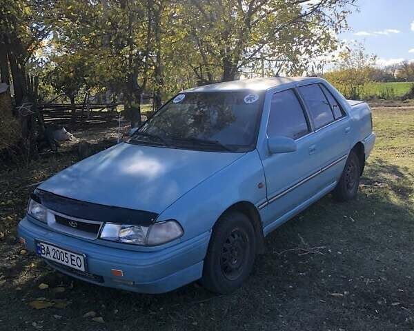 Синий Хендай Пони, объемом двигателя 1.5 л и пробегом 315 тыс. км за 1100 $, фото 4 на Automoto.ua