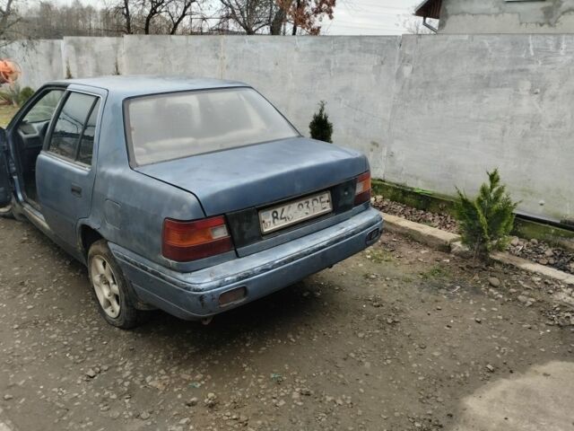 Синий Хендай Пони, объемом двигателя 1 л и пробегом 228 тыс. км за 600 $, фото 1 на Automoto.ua