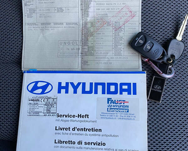 Білий Хендай Санта Фе, об'ємом двигуна 2.2 л та пробігом 162 тис. км за 11400 $, фото 20 на Automoto.ua