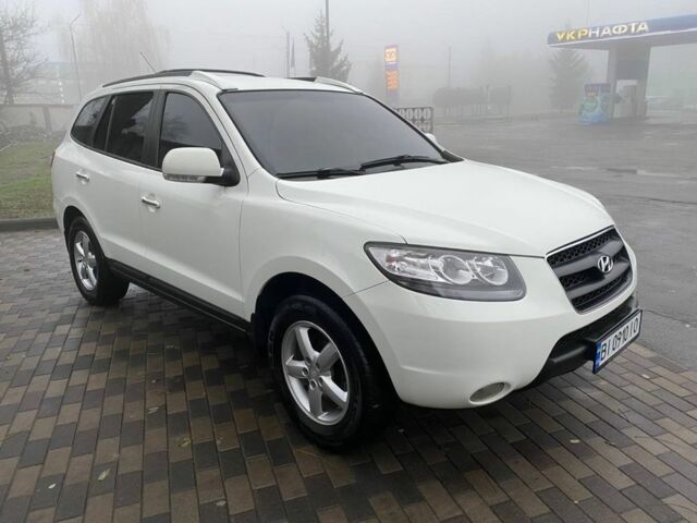Белый Хендай Санта Фе, объемом двигателя 2.2 л и пробегом 290 тыс. км за 10700 $, фото 3 на Automoto.ua