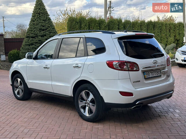 Хендай Санта Фе 2011 у Умани на Automoto.ua Білий Хендай Санта Фе, об'ємом двигуна 2.2 л та пробігом 147 тис. км за 14000 $, фото 11 на Automoto.ua