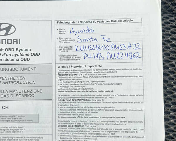 Білий Хендай Санта Фе, об'ємом двигуна 2.2 л та пробігом 178 тис. км за 13499 $, фото 29 на Automoto.ua