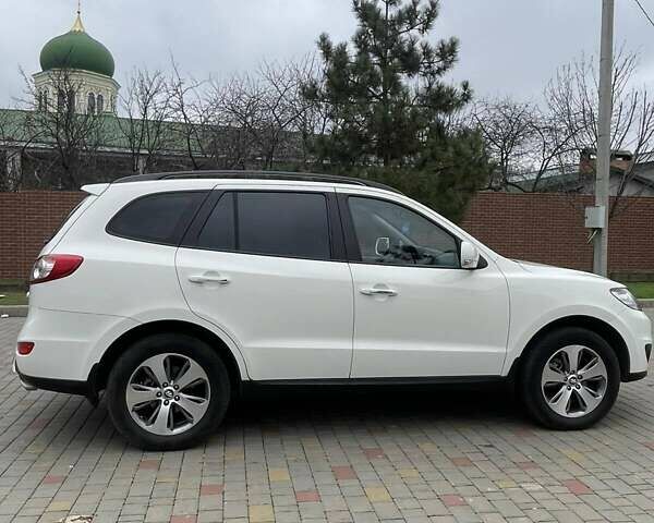 Белый Хендай Санта Фе, объемом двигателя 2.36 л и пробегом 149 тыс. км за 12850 $, фото 2 на Automoto.ua