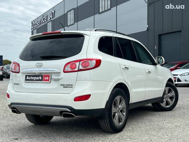 Хендай Санта Фе 2012 в Львове на Automoto.ua Белый Хендай Санта Фе, объемом двигателя 2.2 л и пробегом 218 тыс. км за 11590 $, фото 7 на Automoto.ua