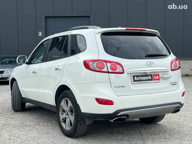 Хендай Санта Фе 2012 в Львове на Automoto.ua Белый Хендай Санта Фе, объемом двигателя 2.2 л и пробегом 218 тыс. км за 11590 $, фото 5 на Automoto.ua