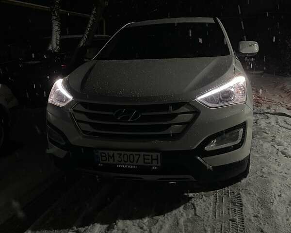 Белый Хендай Санта Фе, объемом двигателя 2 л и пробегом 255 тыс. км за 16000 $, фото 4 на Automoto.ua