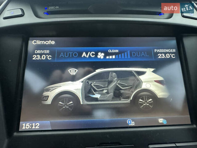 Белый Хендай Санта Фе, объемом двигателя 2.2 л и пробегом 120 тыс. км за 16500 $, фото 22 на Automoto.ua