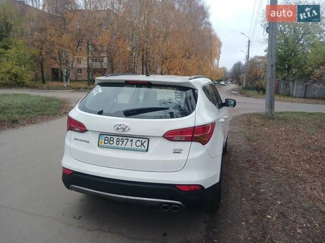 Белый Хендай Санта Фе, объемом двигателя 2.2 л и пробегом 124 тыс. км за 16500 $, фото 9 на Automoto.ua