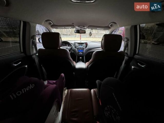 Белый Хендай Санта Фе, объемом двигателя 2 л и пробегом 160 тыс. км за 14500 $, фото 12 на Automoto.ua