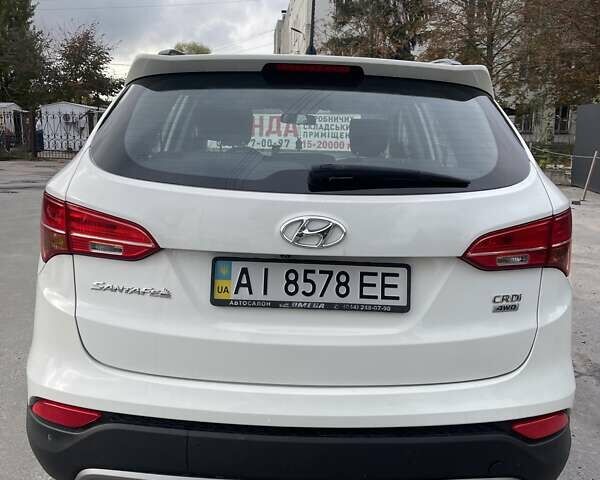 Белый Хендай Санта Фе, объемом двигателя 2.2 л и пробегом 247 тыс. км за 16800 $, фото 6 на Automoto.ua