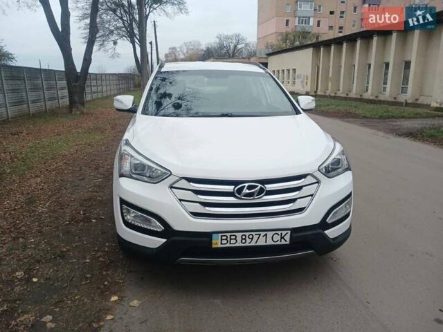 Белый Хендай Санта Фе, объемом двигателя 2.2 л и пробегом 124 тыс. км за 16500 $, фото 2 на Automoto.ua