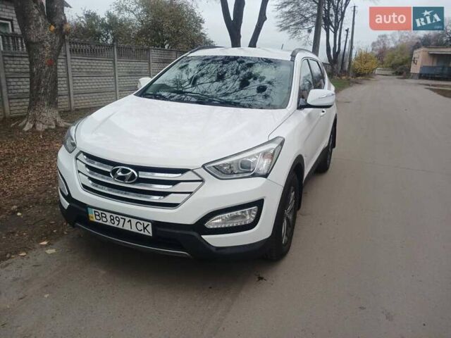 Белый Хендай Санта Фе, объемом двигателя 2.2 л и пробегом 124 тыс. км за 16500 $, фото 4 на Automoto.ua