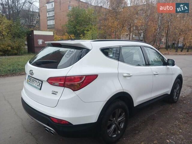 Белый Хендай Санта Фе, объемом двигателя 2.2 л и пробегом 124 тыс. км за 16500 $, фото 10 на Automoto.ua