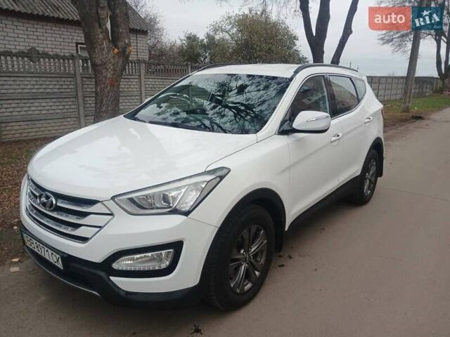 Белый Хендай Санта Фе, объемом двигателя 2.2 л и пробегом 124 тыс. км за 16500 $, фото 3 на Automoto.ua
