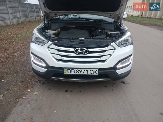 Белый Хендай Санта Фе, объемом двигателя 2.2 л и пробегом 124 тыс. км за 16500 $, фото 27 на Automoto.ua