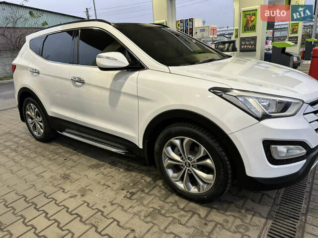 Белый Хендай Санта Фе, объемом двигателя 2 л и пробегом 110 тыс. км за 19200 $, фото 8 на Automoto.ua