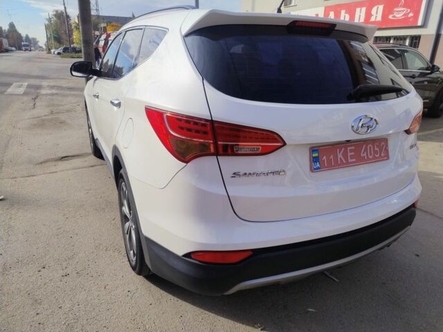 Белый Хендай Санта Фе, объемом двигателя 2 л и пробегом 240 тыс. км за 15500 $, фото 3 на Automoto.ua