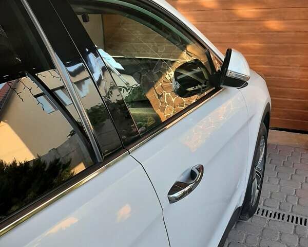 Белый Хендай Санта Фе, объемом двигателя 2.2 л и пробегом 177 тыс. км за 22600 $, фото 1 на Automoto.ua