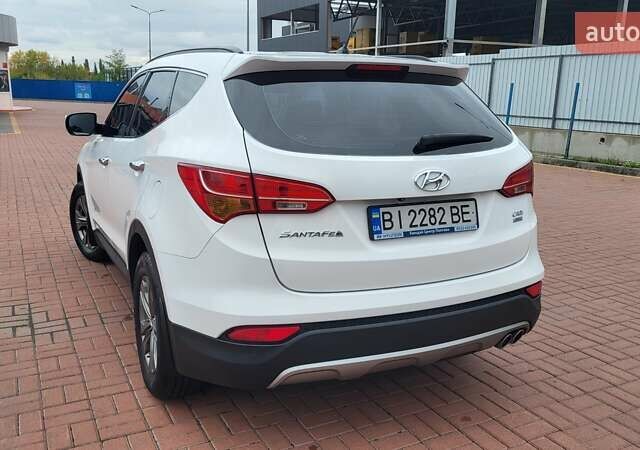 Белый Хендай Санта Фе, объемом двигателя 2.2 л и пробегом 235 тыс. км за 15500 $, фото 13 на Automoto.ua