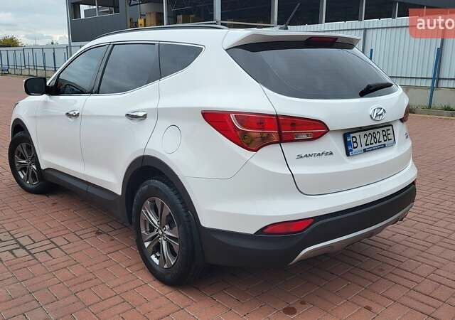 Белый Хендай Санта Фе, объемом двигателя 2.2 л и пробегом 235 тыс. км за 15500 $, фото 14 на Automoto.ua