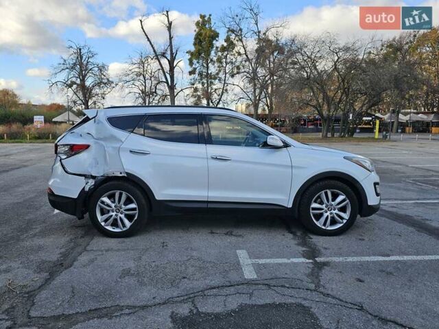 Белый Хендай Санта Фе, объемом двигателя 2 л и пробегом 270 тыс. км за 7000 $, фото 9 на Automoto.ua