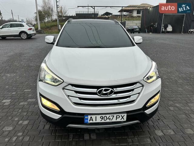 Белый Хендай Санта Фе, объемом двигателя 2 л и пробегом 110 тыс. км за 19200 $, фото 1 на Automoto.ua