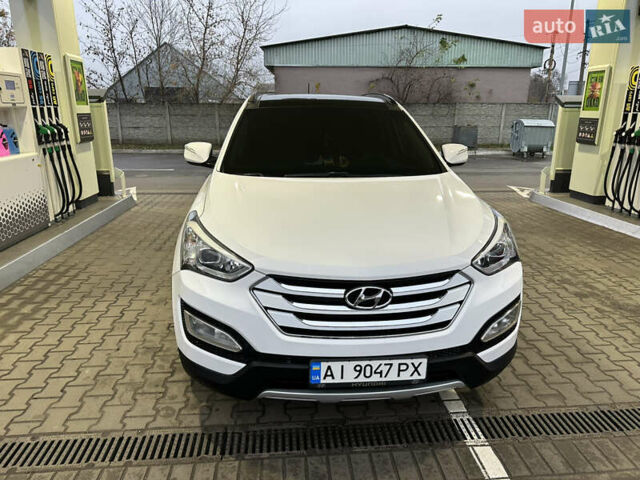 Белый Хендай Санта Фе, объемом двигателя 2 л и пробегом 110 тыс. км за 19200 $, фото 6 на Automoto.ua