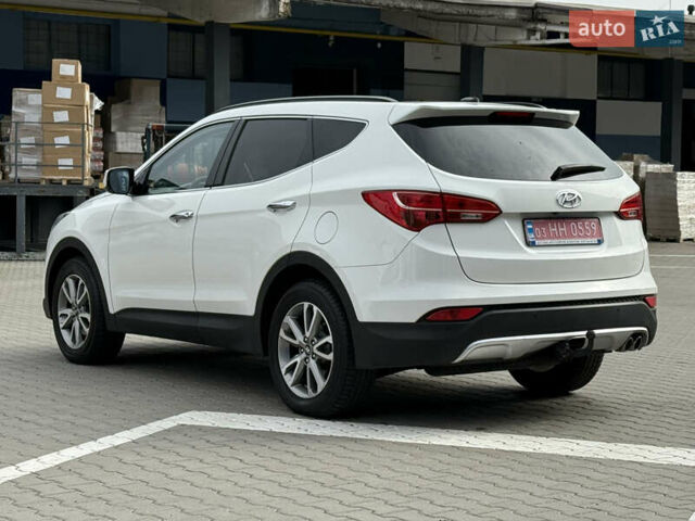 Белый Хендай Санта Фе, объемом двигателя 2.2 л и пробегом 167 тыс. км за 17450 $, фото 10 на Automoto.ua