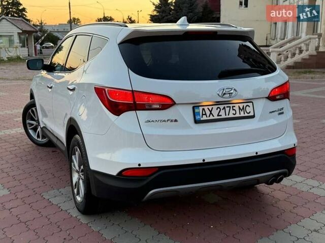 Білий Хендай Санта Фе, об'ємом двигуна 2 л та пробігом 133 тис. км за 13950 $, фото 6 на Automoto.ua
