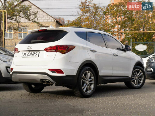 Білий Хендай Санта Фе, об'ємом двигуна 2 л та пробігом 173 тис. км за 18950 $, фото 7 на Automoto.ua