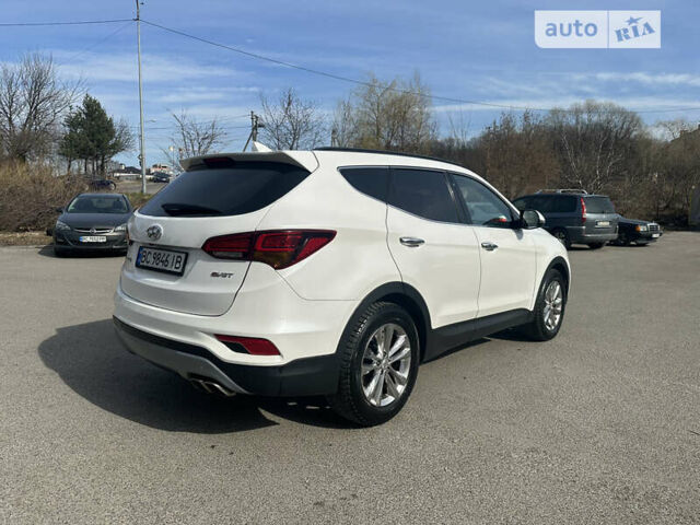 Белый Хендай Санта Фе, объемом двигателя 2 л и пробегом 170 тыс. км за 19000 $, фото 10 на Automoto.ua