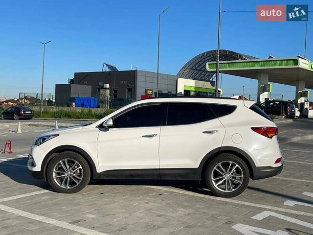 Белый Хендай Санта Фе, объемом двигателя 2 л и пробегом 137 тыс. км за 23500 $, фото 6 на Automoto.ua