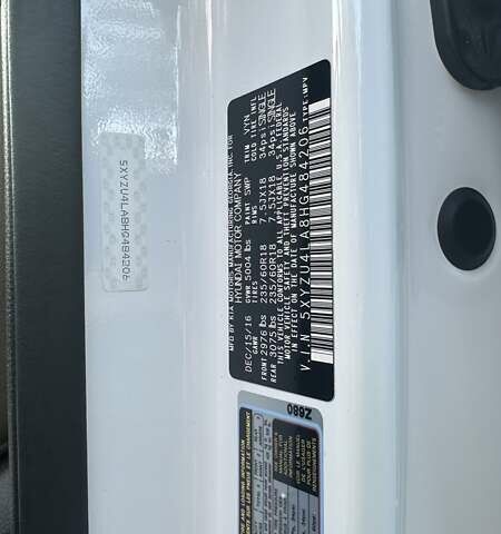 Белый Хендай Санта Фе, объемом двигателя 2 л и пробегом 80 тыс. км за 20700 $, фото 20 на Automoto.ua