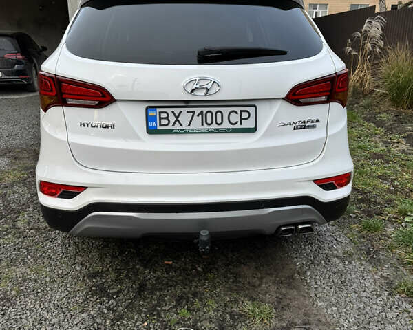 Белый Хендай Санта Фе, объемом двигателя 2.2 л и пробегом 168 тыс. км за 23300 $, фото 3 на Automoto.ua