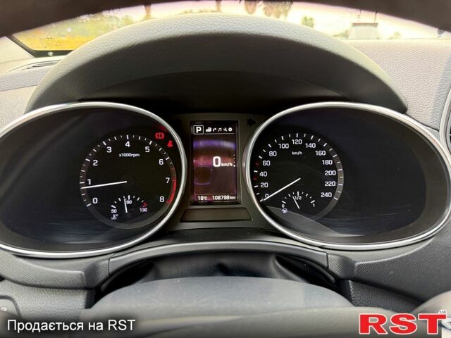 Белый Хендай Санта Фе, объемом двигателя 2.4 л и пробегом 110 тыс. км за 18500 $, фото 7 на Automoto.ua