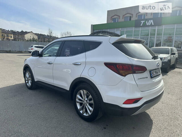 Белый Хендай Санта Фе, объемом двигателя 2 л и пробегом 170 тыс. км за 19000 $, фото 12 на Automoto.ua