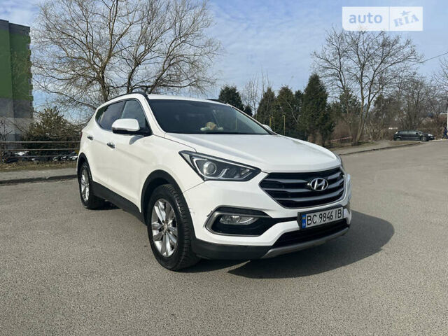 Белый Хендай Санта Фе, объемом двигателя 2 л и пробегом 170 тыс. км за 19000 $, фото 8 на Automoto.ua