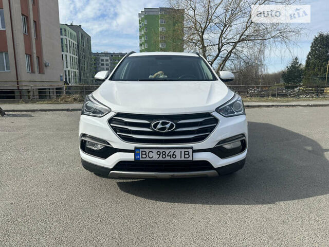 Белый Хендай Санта Фе, объемом двигателя 2 л и пробегом 170 тыс. км за 19000 $, фото 7 на Automoto.ua