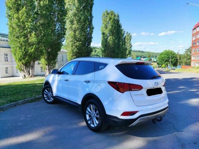 Білий Хендай Санта Фе, об'ємом двигуна 2 л та пробігом 138 тис. км за 16400 $, фото 5 на Automoto.ua