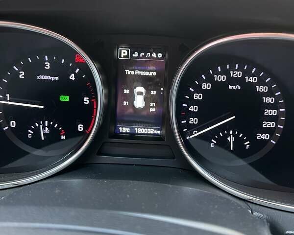 Белый Хендай Санта Фе, объемом двигателя 2 л и пробегом 125 тыс. км за 21000 $, фото 6 на Automoto.ua