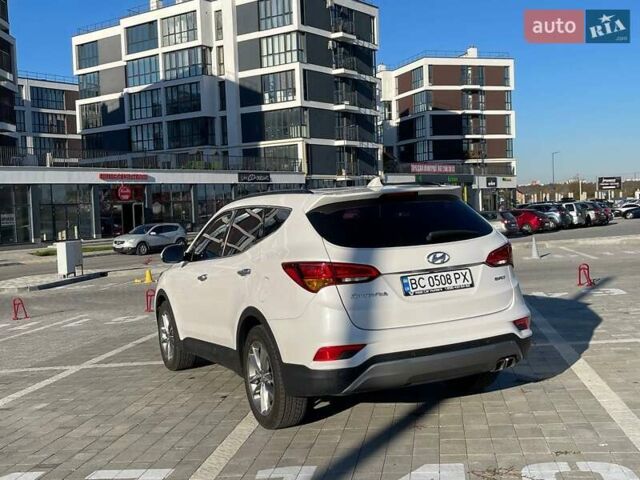Белый Хендай Санта Фе, объемом двигателя 2 л и пробегом 137 тыс. км за 23500 $, фото 7 на Automoto.ua